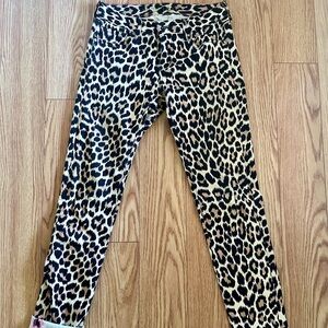Kate Spade Animal Print Skinny Jeans